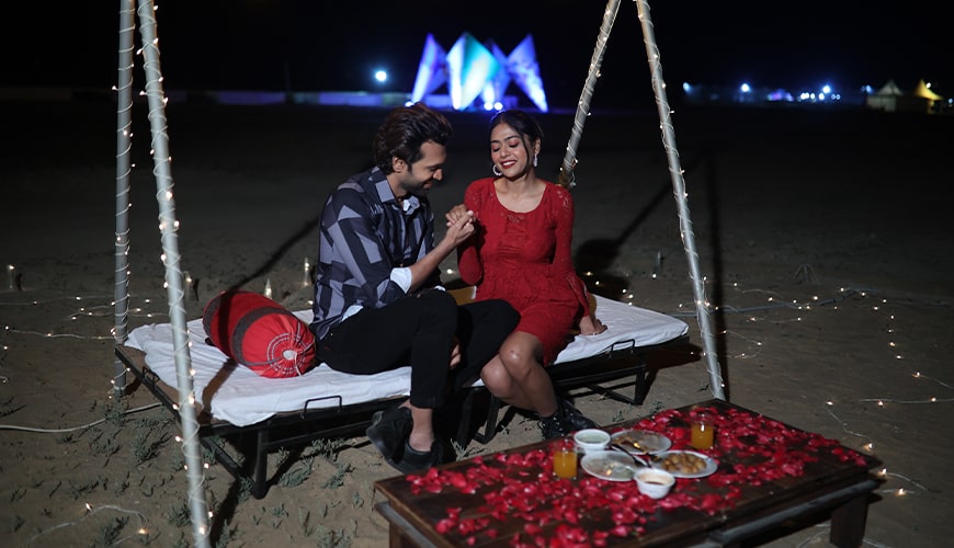 Rann Utsav Tent City loved Couple Romance